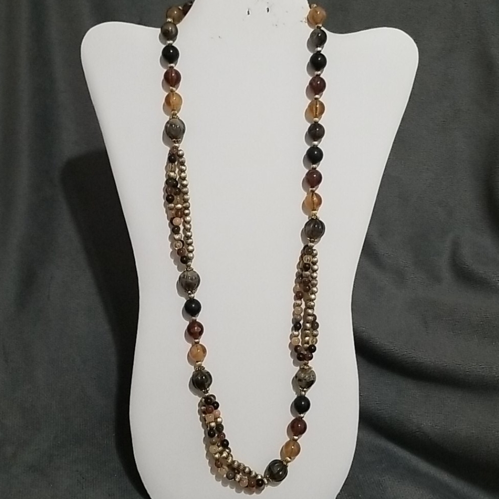 Multicolored Bead Necklace